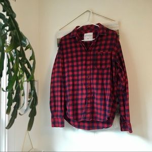 Oversized Aeropostale plaid shirt